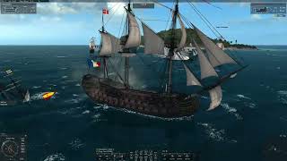 Naval Action Gameplay San Pedro vs Wasa 1440p 60fps [upl. by Sorilda37]