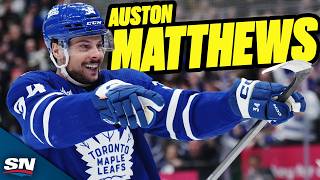 EVERY Auston Matthews Goal From The 202324 NHL Season [upl. by Gale493]