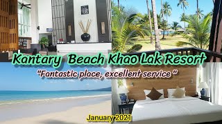 Kantary Beach Hotel Khao Lak Good Location Nice Resort Friendly staff update January 2021 [upl. by Marchal]