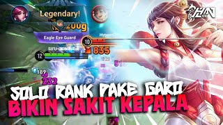 SUSAH BANGET SOLO RANK PAKE GARO HERO SAKIT TAPI MANJA BANGET GAK COCOK BUAT PLAYER SOLO [upl. by Waller785]