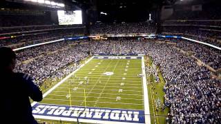 Colts final drive during the ColtsPatriots game 11152009 [upl. by Aerdnahs]