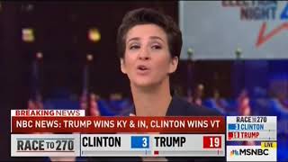 MSNBC Election Night Coverage Part 1 3 No Commercials [upl. by Valma]