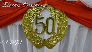 Zlatka Orackova 50 nar [upl. by Aerdied]