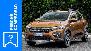 Dacia Sandero Stepway 2021  Perché Comprarla e perché no [upl. by Anaitak]