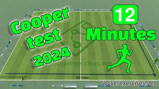 Cooper test 2024 full 12 minutes run  Soccer Exercises  300 [upl. by Hsirt]