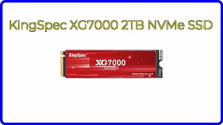 REVIEW 2024 KingSpec XG7000 2TB NVMe SSD ESSENTIAL details [upl. by Anahsal]