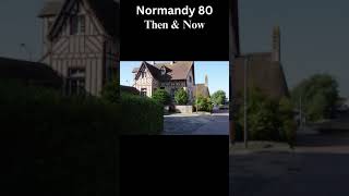 Then amp Now  German POWs  DDay  Normandy 80 shorts ww2 thenandnow history militaryhistory [upl. by Meeka]