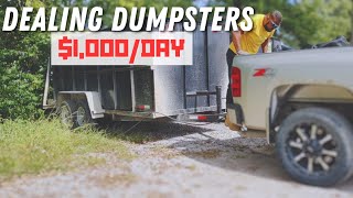 I Made 1000 Per Day In A Dumpster Rental Business [upl. by Shadow]