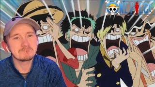 We Have Arrived In The New World  One Piece Reaction Episode 574 [upl. by Abbey796]