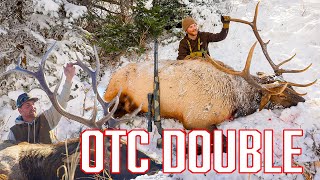 UTAH Muzzleloader ELK hunt OUR BIGGEST BULLS YET [upl. by Tirma]