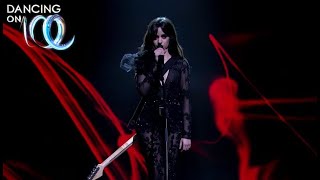 Camila Cabello  Never Be The Same Live on Dancing On Ice 2018 HD [upl. by Airla179]