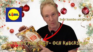 Gör er redo för Lidl´s julchips överraskning med salt och knäcksmak [upl. by Porche]