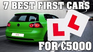 7 Best First Cars For Under €5000 [upl. by Dodd]