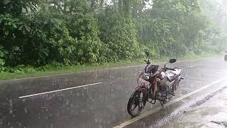 heavy rain near Begusarai [upl. by Nivak]