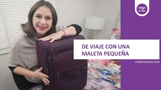 Cómo doblar ropa para ahorrar espacio en una maleta  Consejos en Casa  Estefany Morales [upl. by Levey]