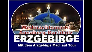 Weihnachtsmarkt Annaberg Buchholz Erzgebirge [upl. by Halimaj]