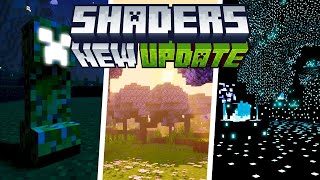 HUGE SHADERS UPDATE for Minecraft Bedrock Edition Players [upl. by Autrey]