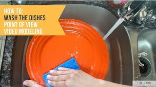 How To Wash The Dishes  Point of View Video Modeling [upl. by Peednas377]