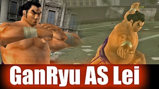 GanRyu With Lei Wulong Moves Gameplay Tekken 6 [upl. by Llevert585]