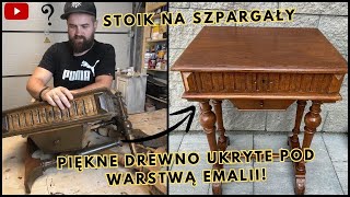 Renowacja Ciekawego Stolika D Zdejmij Tą Emalię Mojsiek [upl. by Isle]