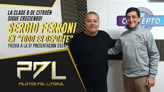 LA CLASE B DE CITROËN SIGUE AVANZANDO  Entrevista con Sergio Ferroni en quotTodo es Deportequot [upl. by Nylak308]