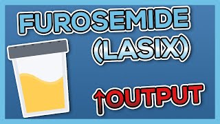 Furosemide Lasix Nursing Drug Card Simplified  Pharmacology [upl. by Claudius39]