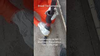 NR12Martelete Pneumático TEX 10 PSPSR  Atlas Copco martelete [upl. by Niveb]