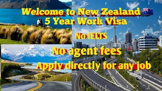 Apply directly for any job in New Zealand 5 year work visa newzealand malayalam job caregiver [upl. by Saihttam729]