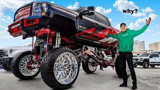 I Went to the World’s Largest Lifted Truck Convention [upl. by Kcirrad]