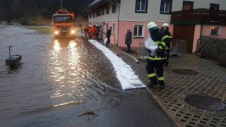 Der Josbach bei TitiseeNeustadt wird zur reissenden Flut [upl. by Jill434]