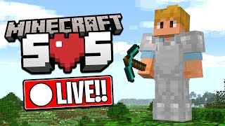 Solidaritys FIRST STREAM On Minecraft SOS SMP [upl. by Biamonte]