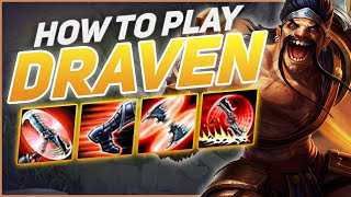 HOW TO PLAY DRAVEN SEASON 11  BEST Build amp Runes  Season 11 Draven guide  League of Legends [upl. by Meraree]