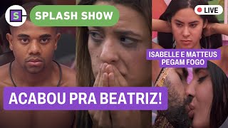 🔴 BBB 24 Beatriz x Davi x Isabelle Veja quem vai embora Beijo de Mabelle e  ENQUETE AO VIVO [upl. by Anatsirhc]