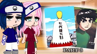 👒Naruto Friends React To The Hokage And Other Video👒 PART 3 DESC  By EOLC🤘🏼 [upl. by Letnahs]