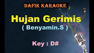 Hujan Gerimis Karaoke Benyamin S amp Ida Royani Male amp Female Key D [upl. by Suirauqed955]