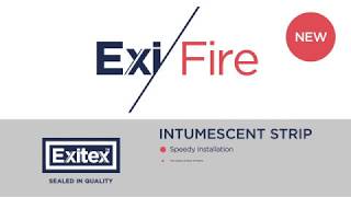 Exi Fire Exitex Intumescent Seals Installation Video [upl. by Inram371]