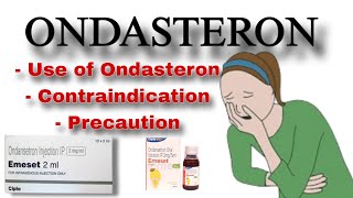 Ondasteron drug Uses  side effect  Contraindication  Ondasteron  Ondem  Vomikind  pharmacy [upl. by Ozzie929]