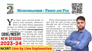 Microorganisms  Friend and Foe  Class 8 science chapter 2 Full Chapter [upl. by Anirtik]