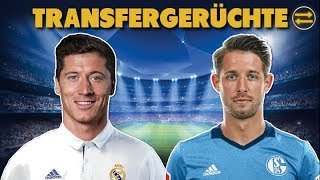 Transfergerüchte  Uth vor Wechsel zu Schalke Real will Lewandowski [upl. by Kciremed]