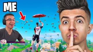 Sneaking into Nick Eh 30s Fortnite Game [upl. by Eirolav287]