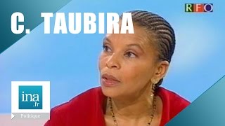 Christiane Taubira quotLesclavage est un crime contre lhumanitéquot  Archive INA [upl. by Cocke]