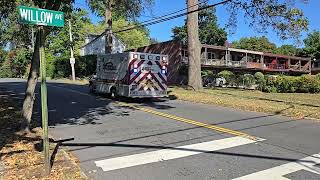 New Rochelle 30A2 responding Mutual Aid to Yonkers 101124 [upl. by Etteluap]