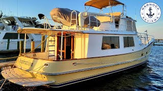 499500  1998 Cherubini Independence 50 Trawler Yacht For Sale [upl. by Einner]