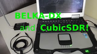 BELKADX and CubicSDR [upl. by Licko]