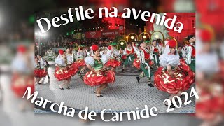 MARCHA DE CARNIDE 2024  AVENIDA [upl. by Aiyram]