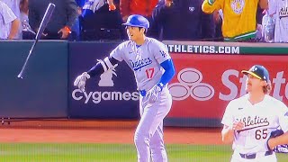 SHOHEI OHTANI FIST OF FURY BAT FLIP SHOHEI OHTANI VS BRUCE LEE  3RUN HR 33 LOS ANGELES DODGERS [upl. by Janaye880]