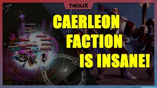 Caerleon Faction Fighting  Tank POV  Camlann  Albion Online [upl. by Florin]