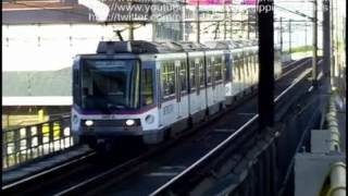 Philippine Railways MRT train passing Ortigas Flyover Southbound [upl. by Ahcorb]