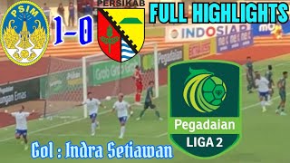 Highlights PSIM Jogja 10 Persikab Kab Bandung  Pegadaian Liga 2 202324 [upl. by Hulburt284]