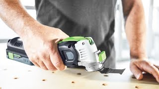 Festool Product Video  Accuoscillerende machine VECTURO OSC 18 [upl. by Aynas]